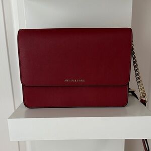 Michael Kors Burgundy Crossbody Bag